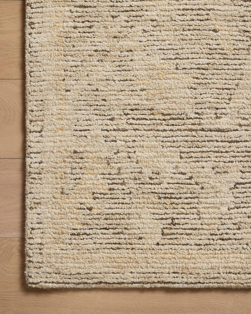 Loloi Penny Coffee / Natural 18" x 18" Sample Rug Brown sample Hand-Tufted Wool