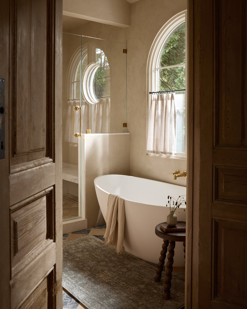 Loloi Priscilla Olive / Sand 18" x 18" Sample Rug Green sample Power-Loomed Polyester