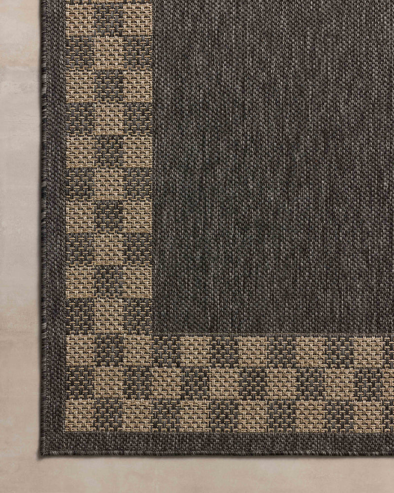 Chris Loves Julia x Loloi Providence Charcoal / Natural 9'-2" x 13' Area Rug Gray XLarge Power-Loomed Polypropylene