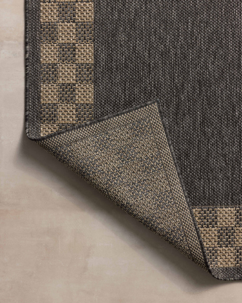 Chris Loves Julia x Loloi Providence Charcoal / Natural 9'-2" x 13' Area Rug Gray XLarge Power-Loomed Polypropylene