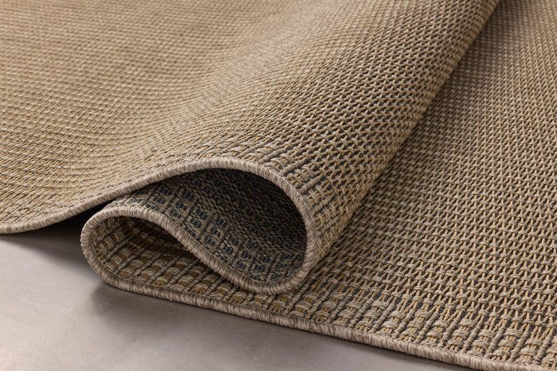 Chris Loves Julia x Loloi Providence Natural / Sand 9'-2" x 13' Area Rug Beige XLarge Power-Loomed Polypropylene