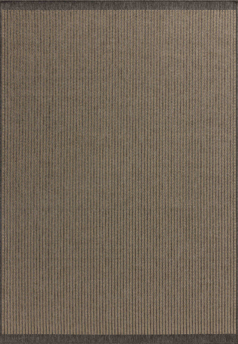 Chris Loves Julia x Loloi Providence Wheat / Charcoal 9'-2" x 13' Area Rug Beige XLarge Power-Loomed Polypropylene