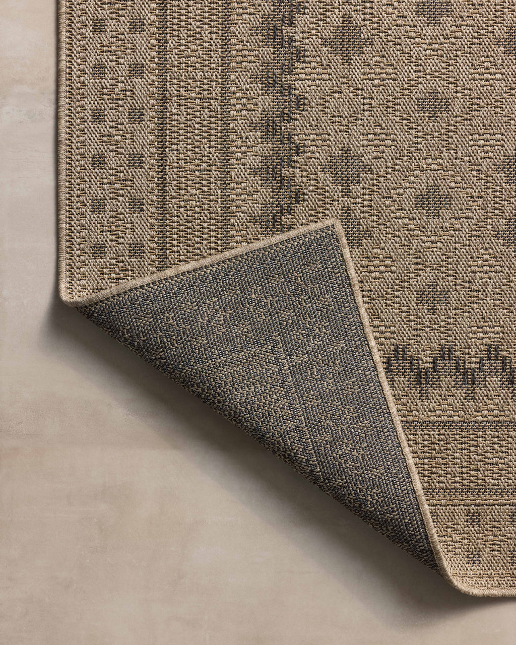 Chris Loves Julia x Loloi Providence Charcoal / Dove 7'-6" x 10' Area Rug Gray Medium-Large Power-Loomed Polypropylene