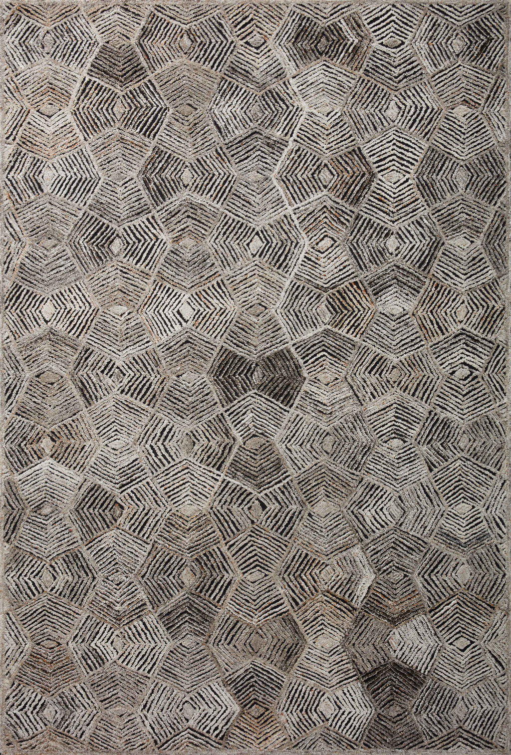 Loloi Prescott Fawn 2'-3" x 3'-9" Accent Rug Beige Accent Hand-Hooked Polyester/Wool/RayonCotton