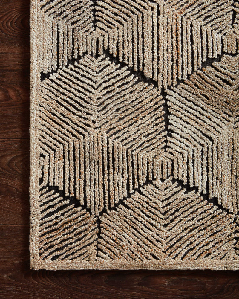 Loloi Prescott Beige 2'-3" x 3'-9" Accent Rug Beige Accent Hand-Hooked Polyester/Wool/RayonCotton