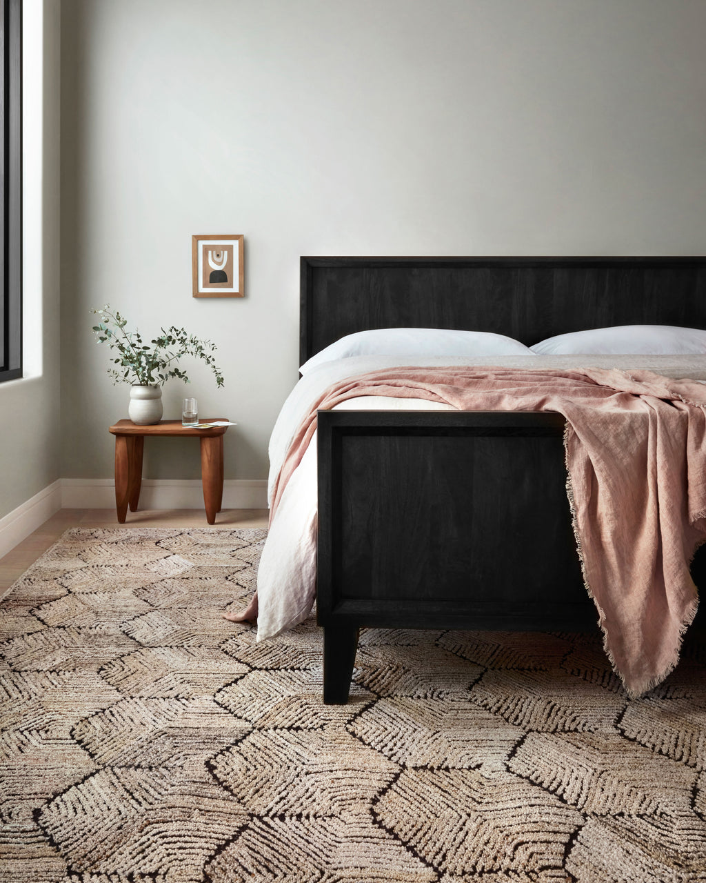 Loloi Prescott Beige 2'-3" x 3'-9" Accent Rug Beige Accent Hand-Hooked Polyester/Wool/RayonCotton