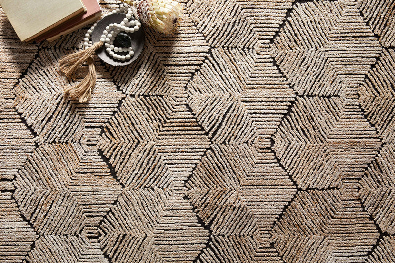 Loloi Prescott Beige 2'-3" x 3'-9" Accent Rug Beige Accent Hand-Hooked Polyester/Wool/RayonCotton