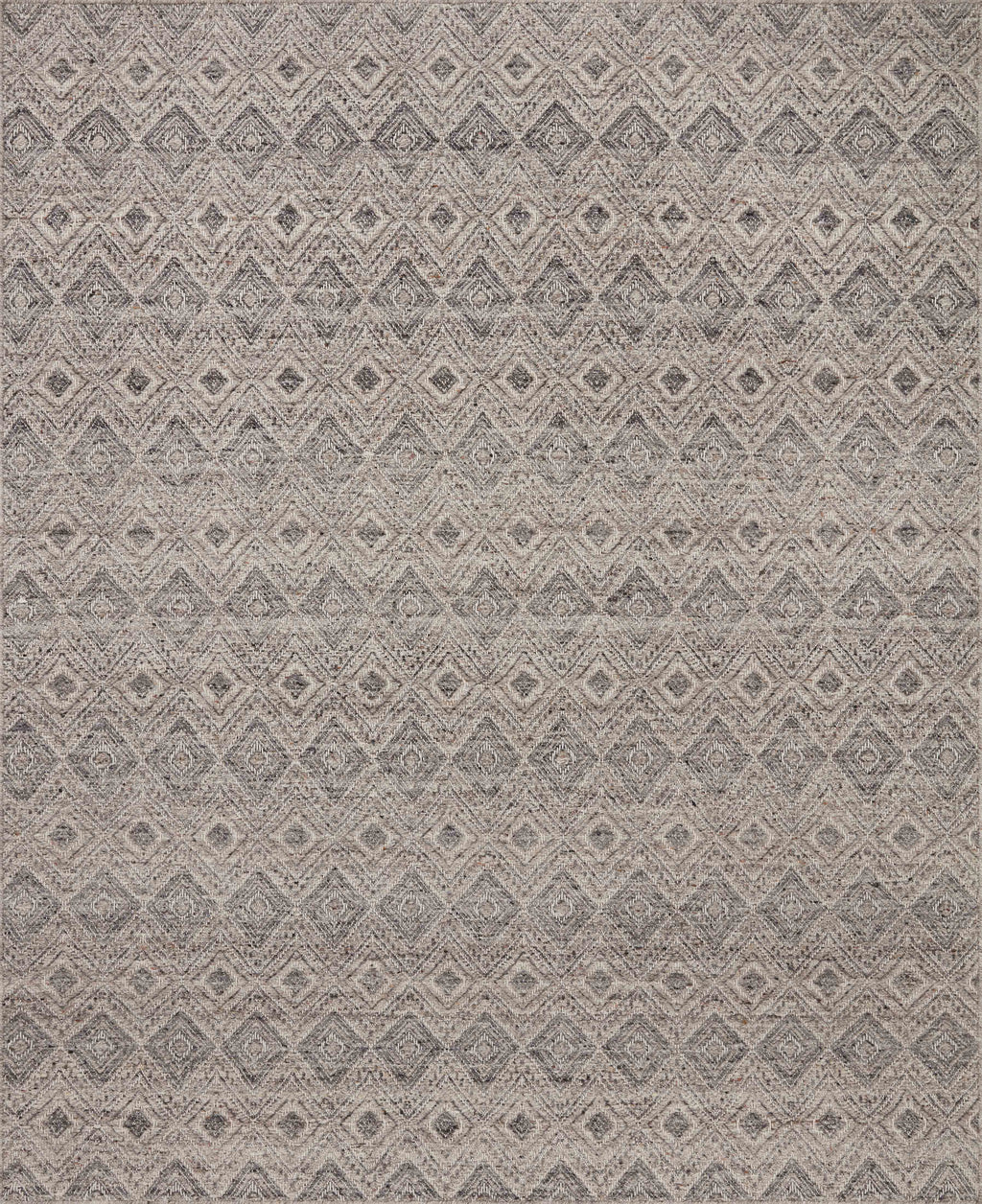 Loloi Raven Taupe / Grey 2'-3" x 3'-9" Accent Rug Beige Accent Hand-Woven Wool/Polyester/Cotton