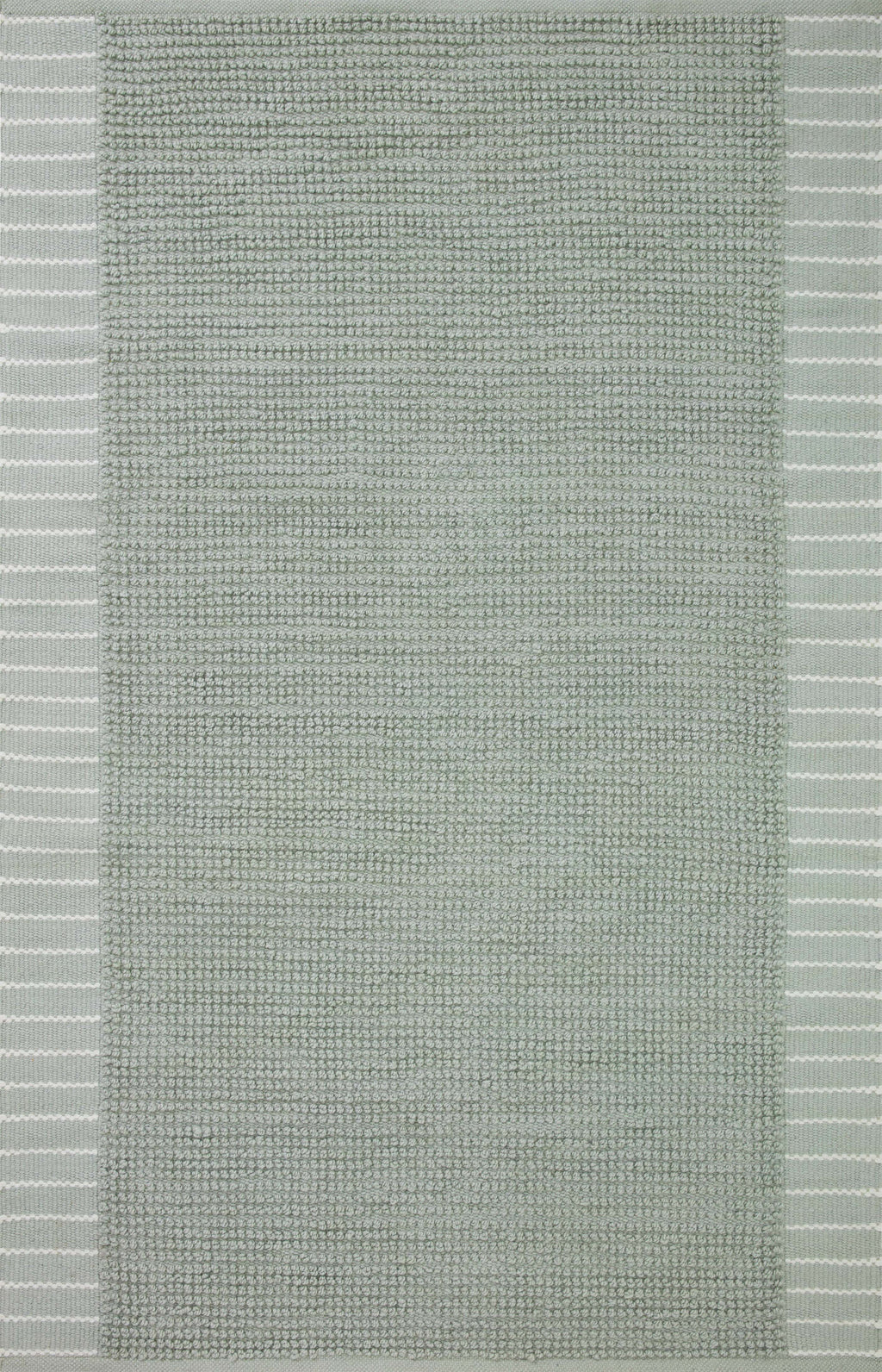 Magnolia Home by Joanna Gaines x Loloi Sadie Rug in Grey Grey Accent Hand-Woven Polyester