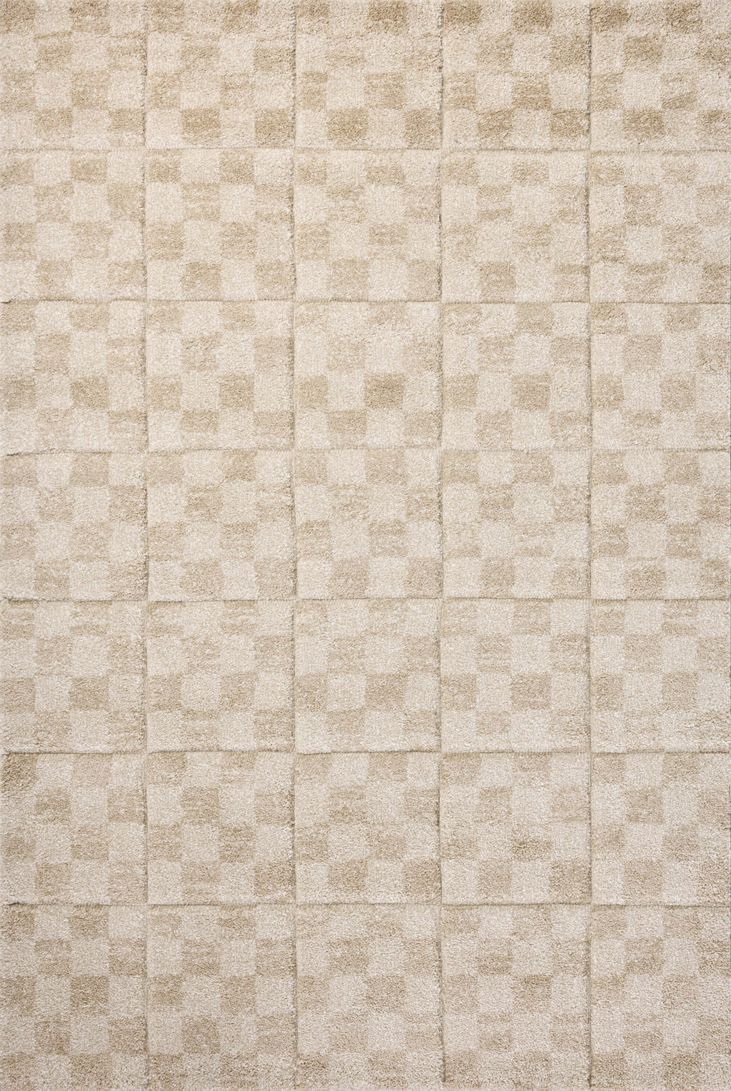 Loloi Silas Oatmeal / Sand 2'-7" x 4' Accent Rug Beige Accent Power-Loomed Polypropylene