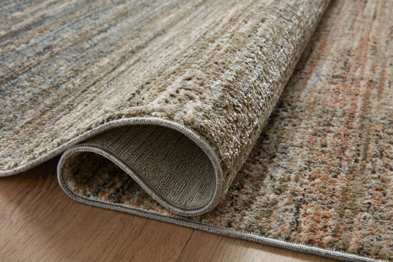 Loloi Soho Earth / Multi 2'-3" x 3'-10" Accent Rug Brown Accent Power-Loomed Polyester