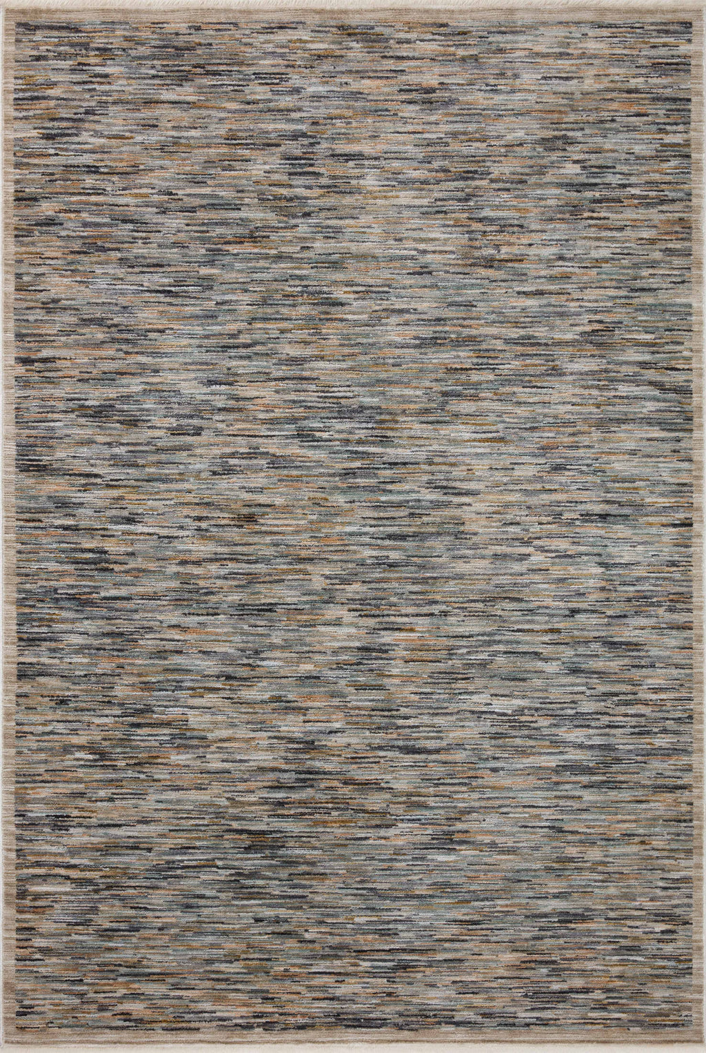 Loloi Soho Multi / Sand 2'-3" x 3'-10" Accent Rug Multi Accent Power-Loomed Polyester