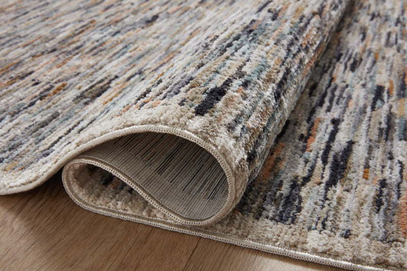 Loloi Soho Multi / Sand 2'-3" x 3'-10" Accent Rug Multi Accent Power-Loomed Polyester