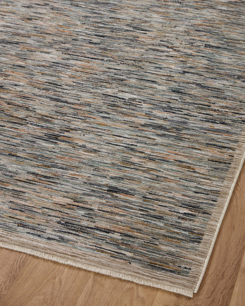 Loloi Soho Multi / Sand 2'-3" x 3'-10" Accent Rug Multi Accent Power-Loomed Polyester