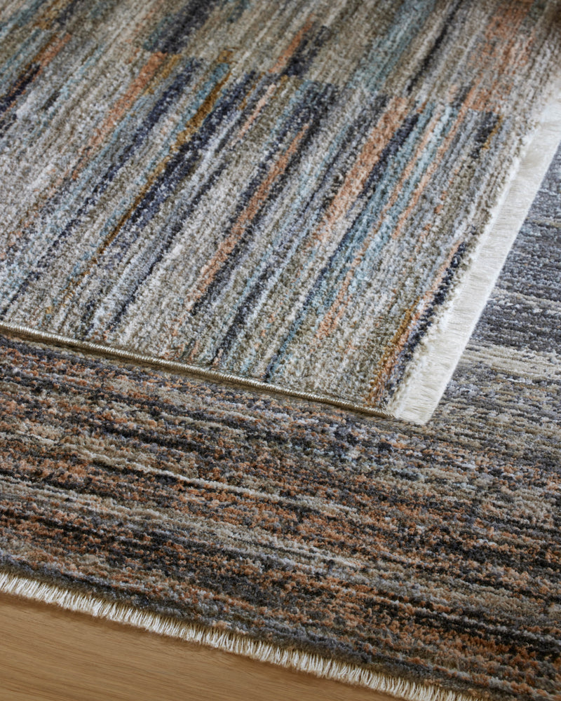 Loloi Soho Multi / Sand 2'-3" x 3'-10" Accent Rug Multi Accent Power-Loomed Polyester