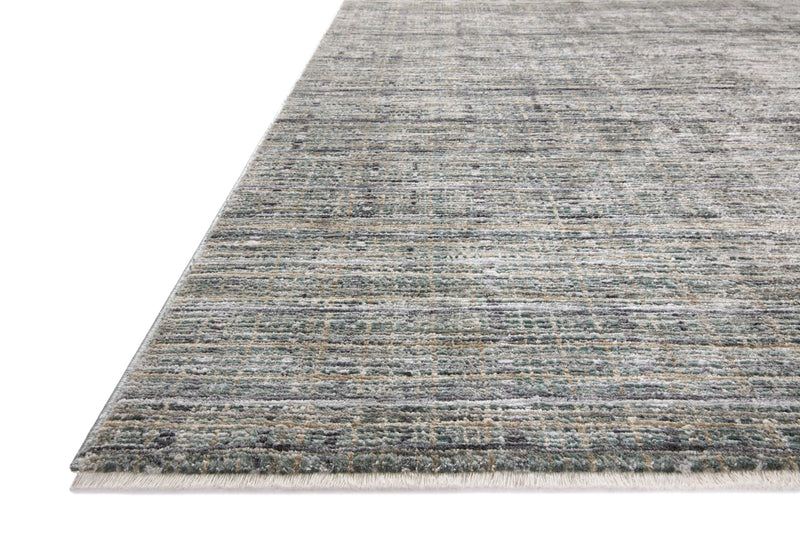 Loloi Soho Jade / Stone 2'-3" x 3'-10" Accent Rug Green Accent Power-Loomed Polyester