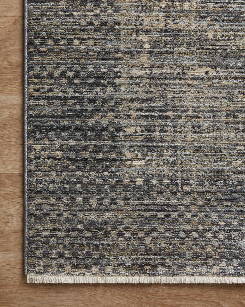 Loloi Soho Multi / Slate 2'-3" x 3'-10" Accent Rug Multi Accent Power-Loomed Polyester