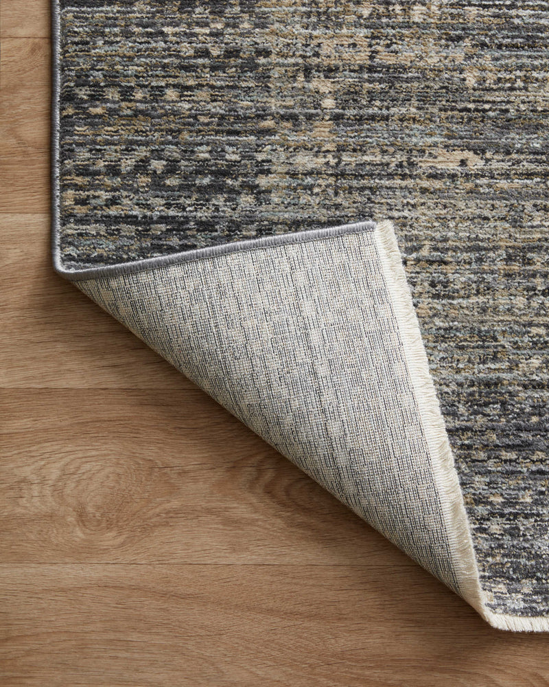 Loloi Soho Multi / Slate 2'-3" x 3'-10" Accent Rug Multi Accent Power-Loomed Polyester