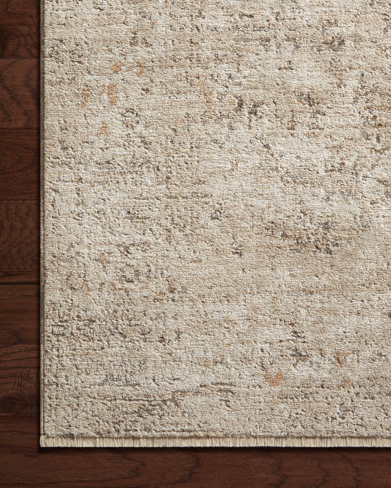 Sonnet Collection Rug in Sand / Taupe Beige sample Power-Loomed Polypropylene/Polyester
