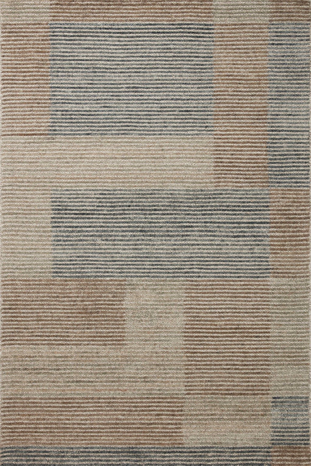Loloi Stiles Beige / Slate 2'-3" x 3'-9" Accent Rug Beige Accent Hand-Tufted Wool