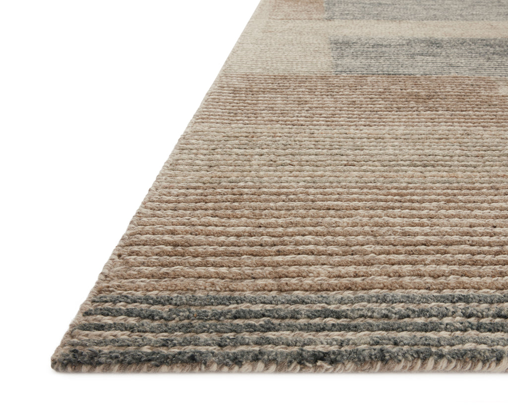 Loloi Stiles Beige / Slate 2'-3" x 3'-9" Accent Rug Beige Accent Hand-Tufted Wool