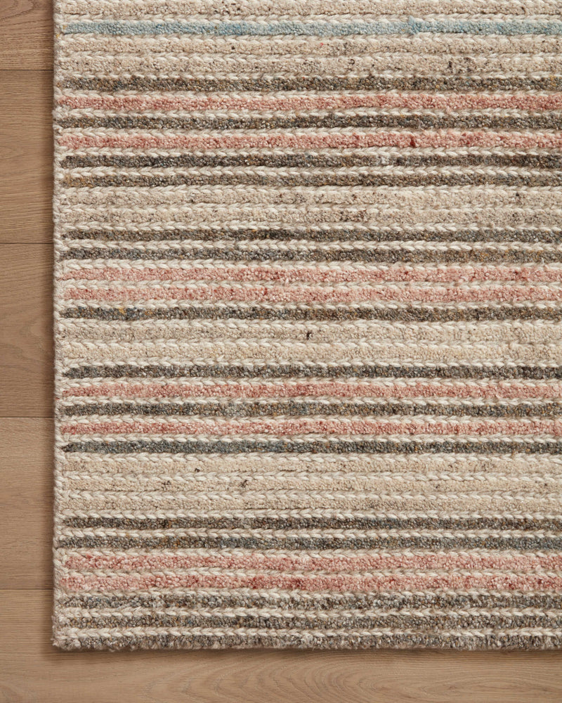 Loloi Stiles Beige / Multi 2'-3" x 3'-9" Accent Rug Beige Accent Hand-Tufted Wool