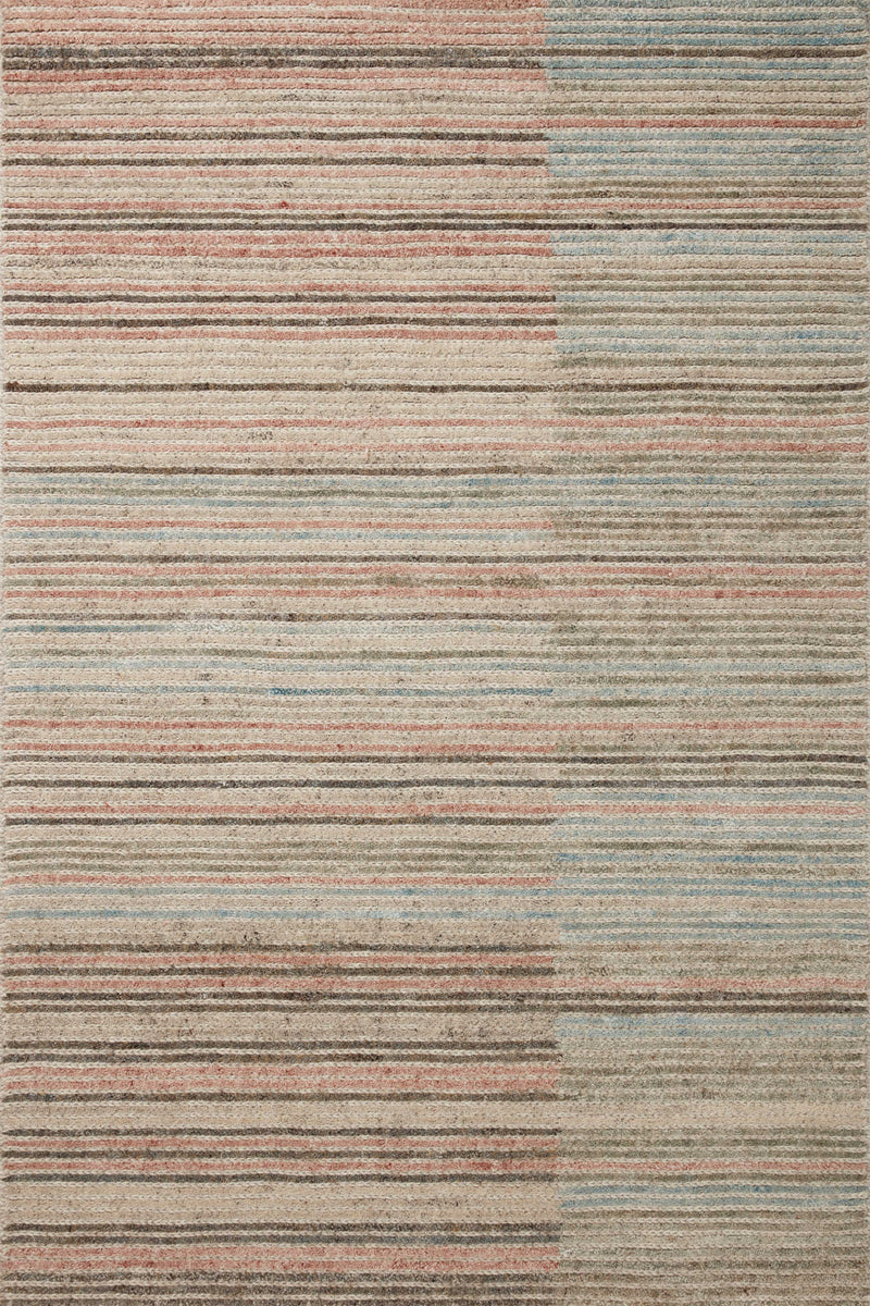 Loloi Stiles Beige / Multi 2'-3" x 3'-9" Accent Rug Beige Accent Hand-Tufted Wool