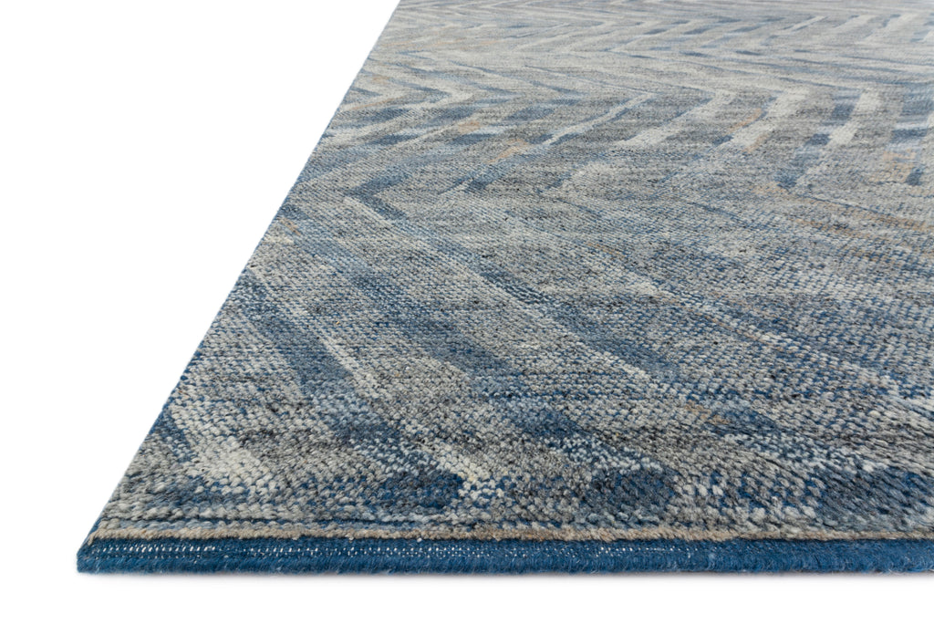 Sumi Collection Rug in Denim / Mist