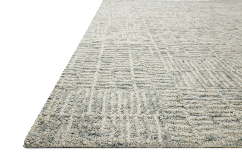 Loloi Tallulah Sky / Ivory 2'-0" x 5'-0" Accent Rug Blue Accent Hand-Tufted Wool