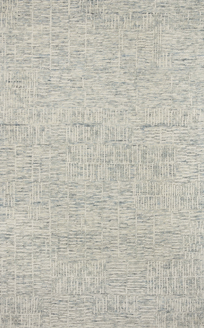 Loloi Tallulah Sky / Ivory 2'-0" x 5'-0" Accent Rug Blue Accent Hand-Tufted Wool