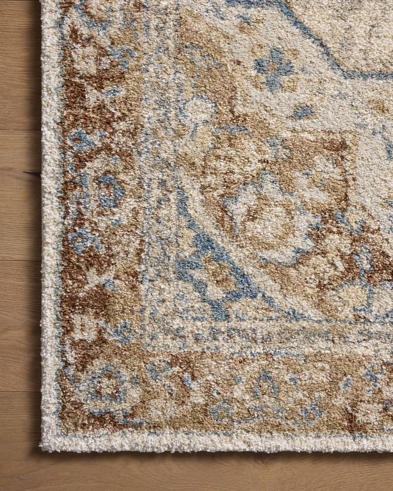 Loloi Tamryn Natural / Multi 2'-7" x 4' Accent Rug Beige Accent Power-Loomed Polypropylene