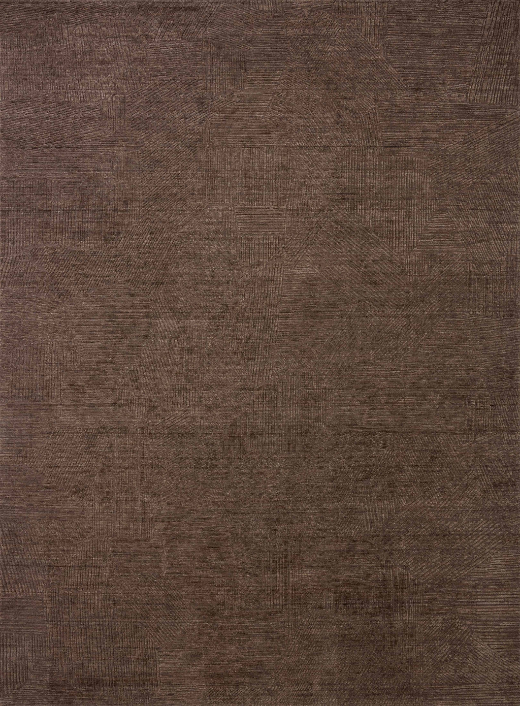 Loloi Woods Bark 18" x 18" Sample Rug Beige sample Hand-Woven Rayon/Wool