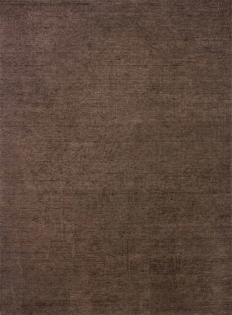 Loloi Woods Bark 18" x 18" Sample Rug Beige sample Hand-Woven Rayon/Wool