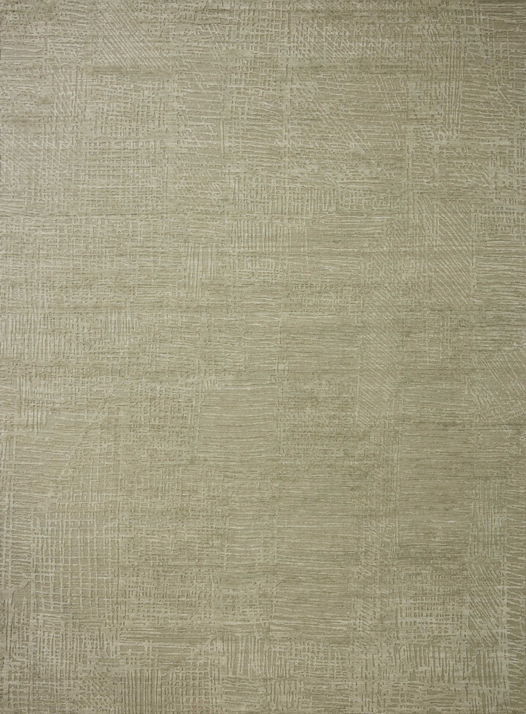 Loloi Woods Mint 18" x 18" Sample Rug Blue sample Hand-Woven Rayon/Wool