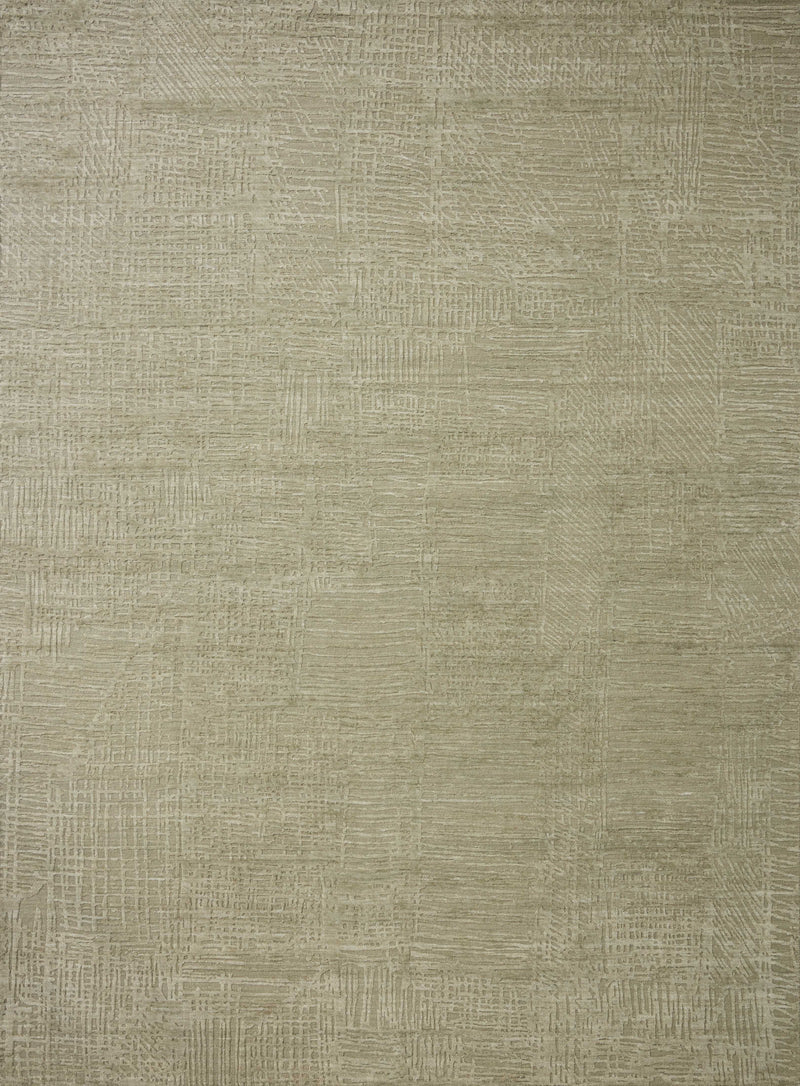 Loloi Woods Mint 18" x 18" Sample Rug Blue sample Hand-Woven Rayon/Wool