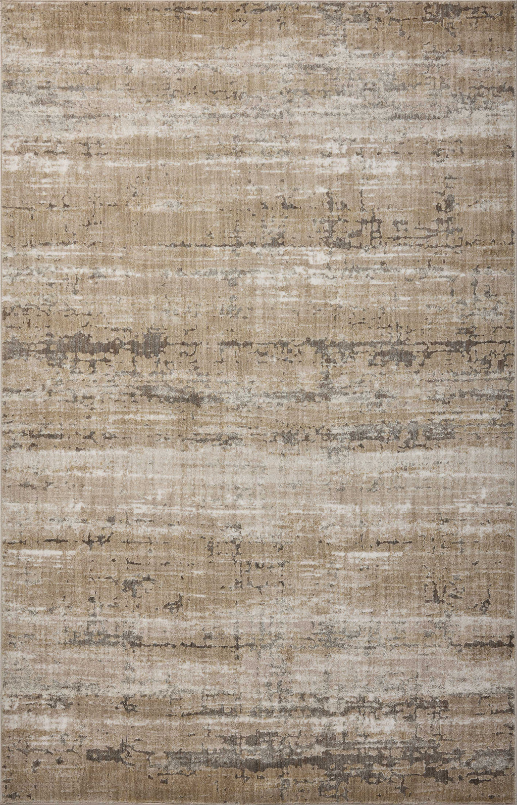 Loloi Wyatt Natural / Ivory 2'-6" x 4'-0" Accent Rug Beige Accent Power-Loomed Polypropylene/Polyester