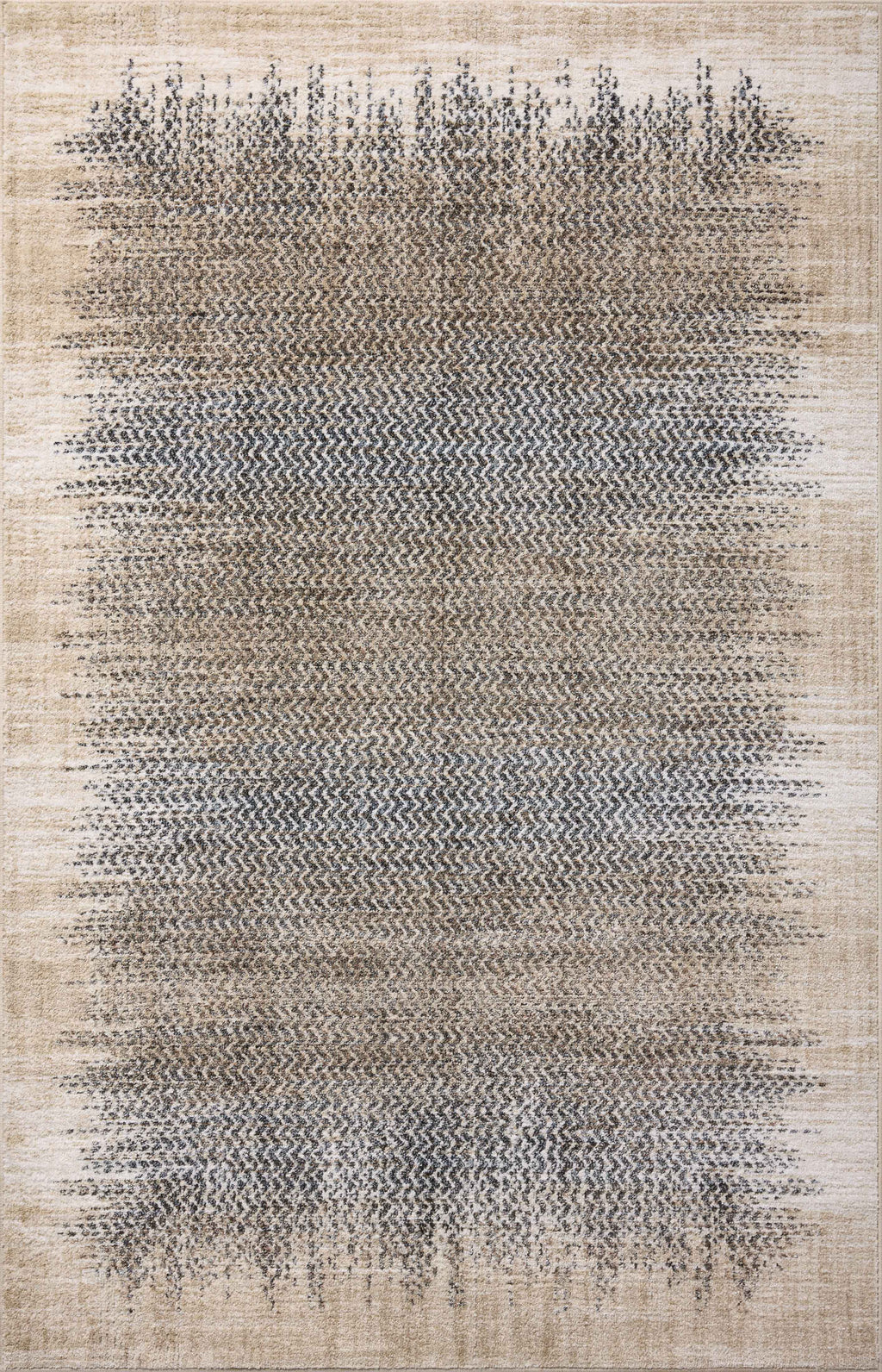 Loloi Wyatt Stone / Beige 2'-6" x 4'-0" Accent Rug Gray Accent Power-Loomed Polypropylene/Polyester