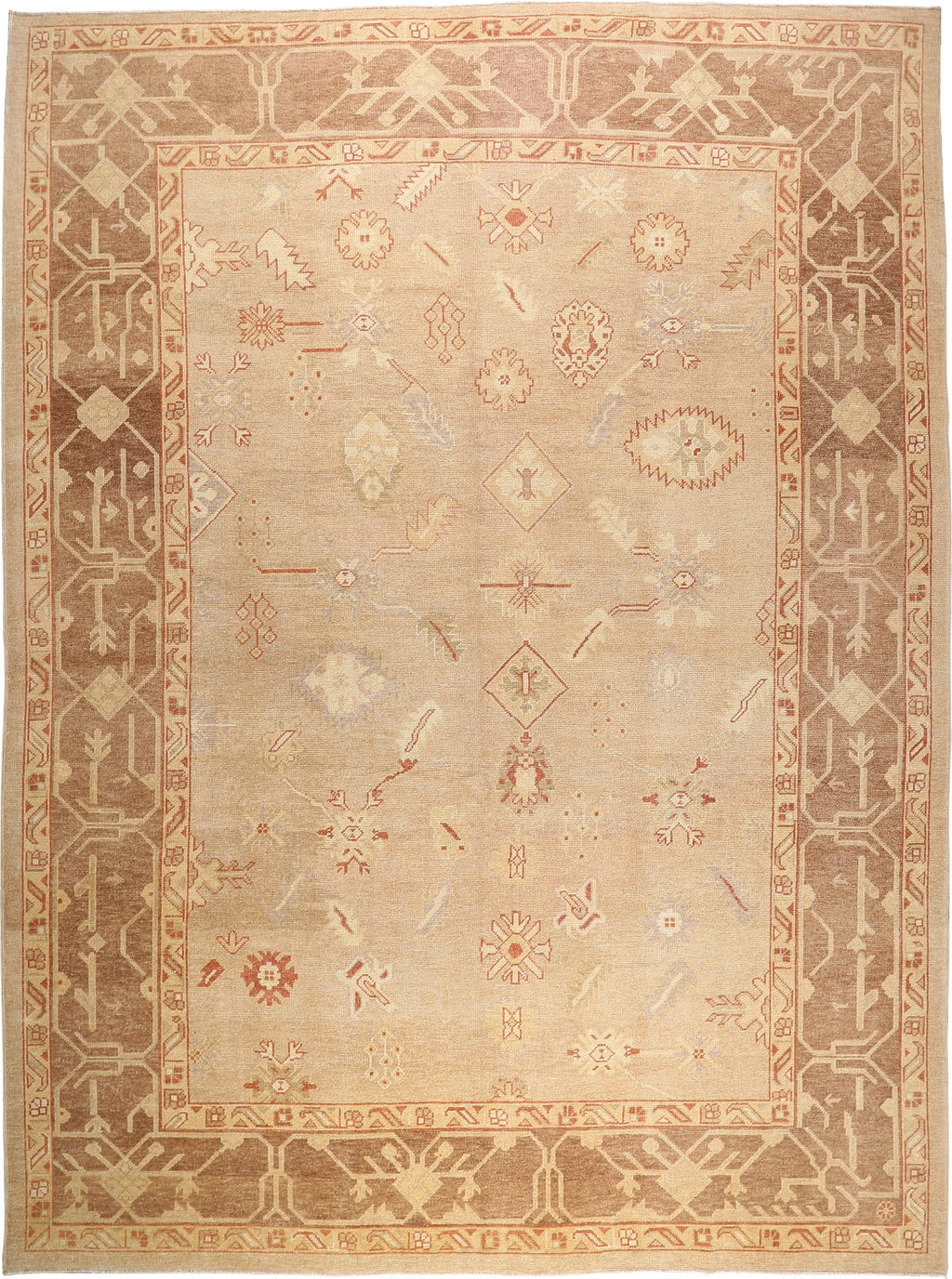 Ushak Wool Rug 9'5''x12'8''