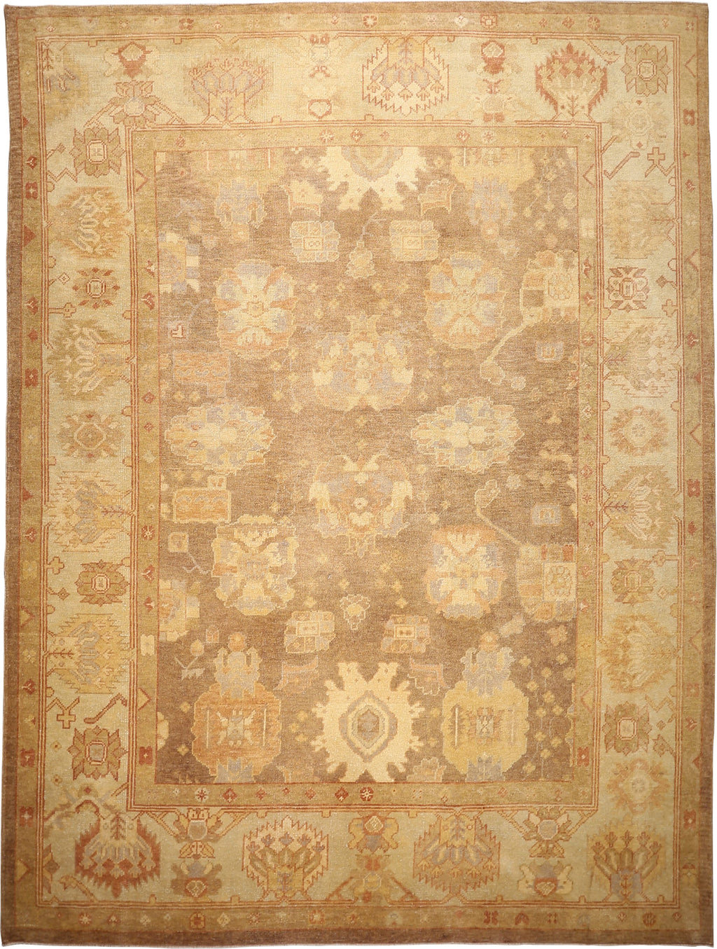 Ushak Wool Rug 8'4''x11'1''