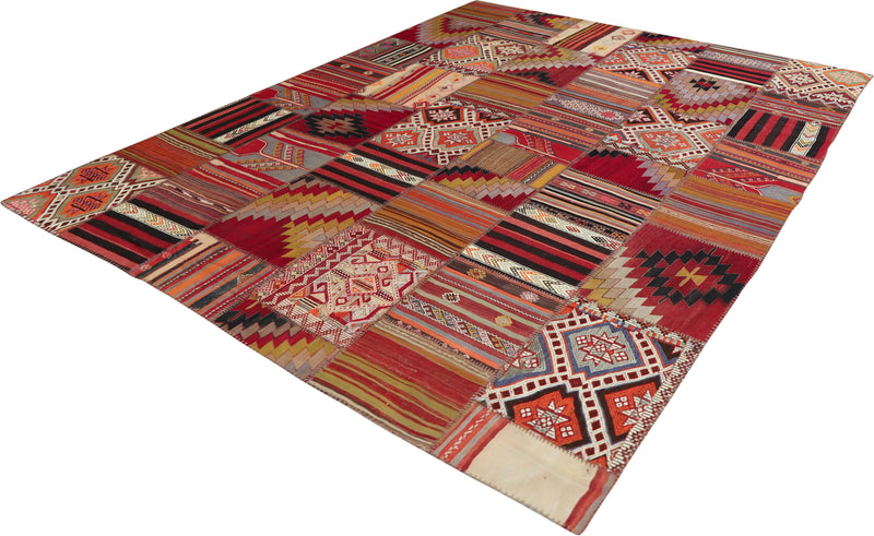 Patchwork Collection Kilim 9'7''x13'0''