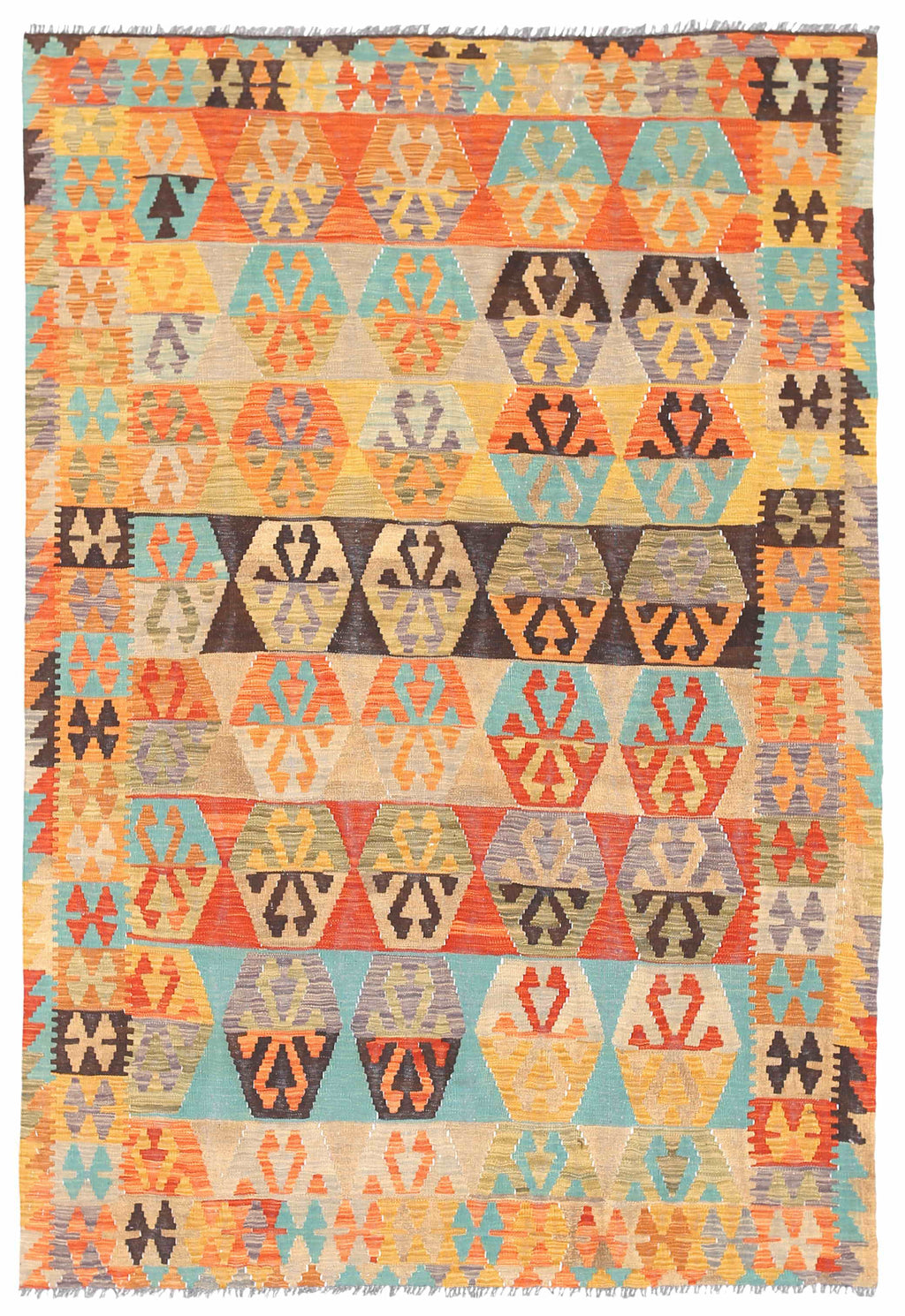 Nur Kilim Wool Rug 5'5''x7'10''