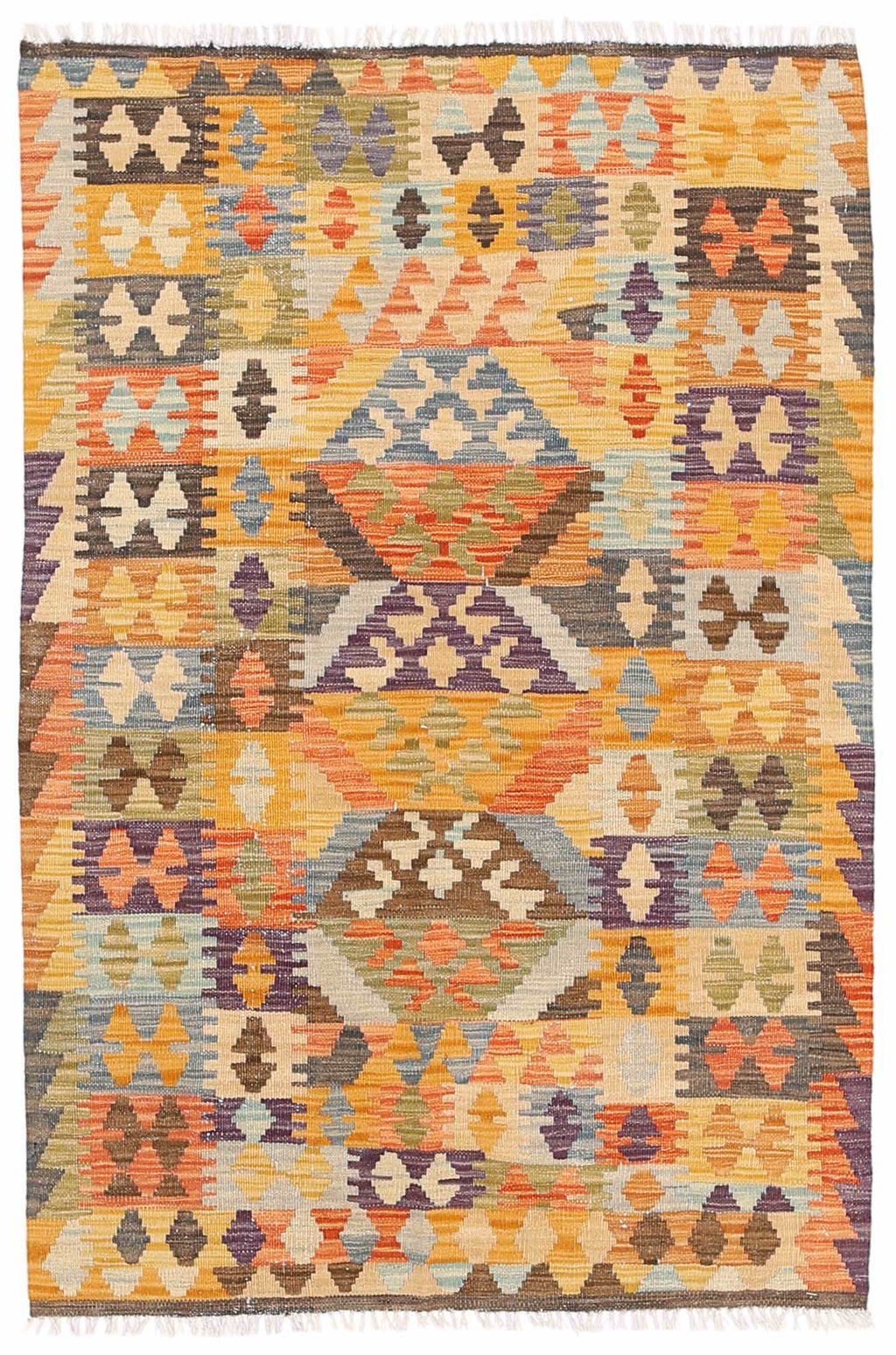 Nur Kilim Wool Rug 3'3''x4'10''