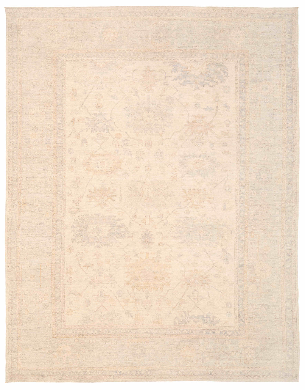 Oushak Wool Rug 10'5''x13'6''