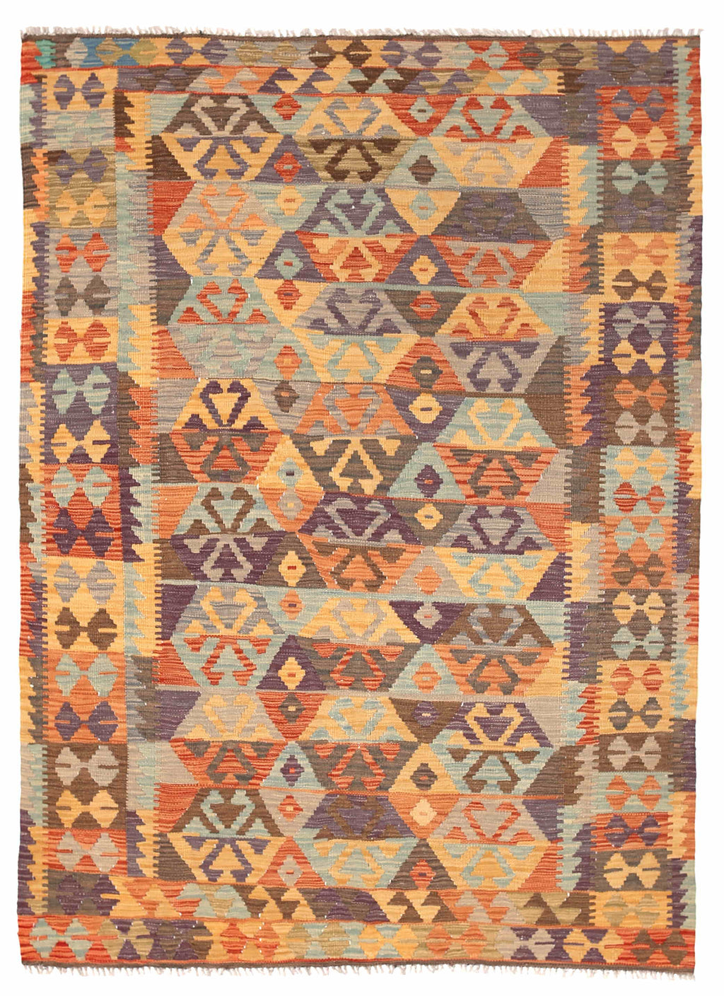 Nur Kilim Wool Rug 4'7''x6'7''