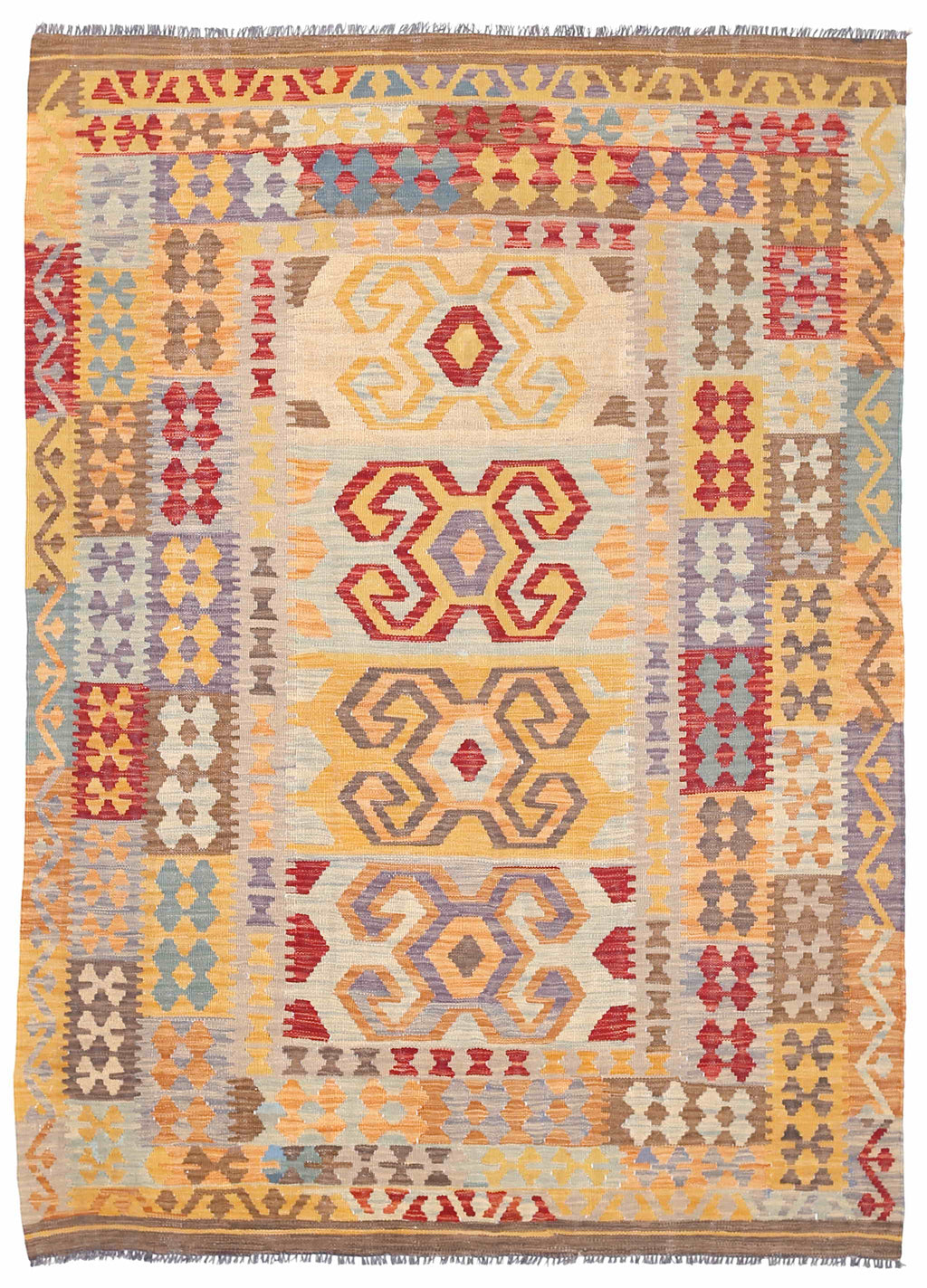 Nur Kilim Wool Rug 4'11''x6'9''