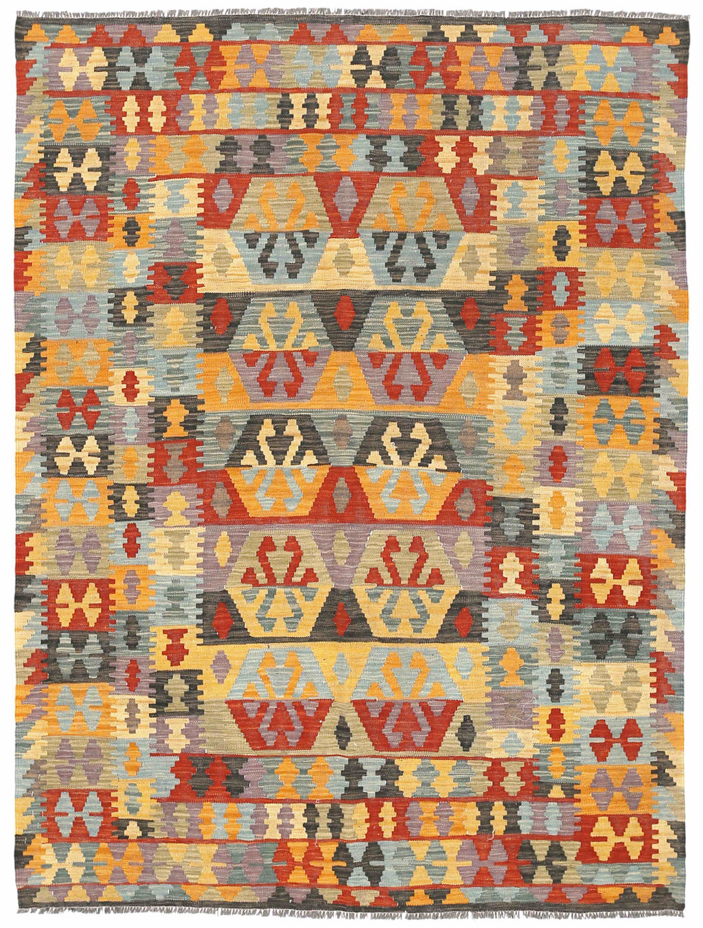 Nur Kilim Wool Rug 4'11''x6'6''