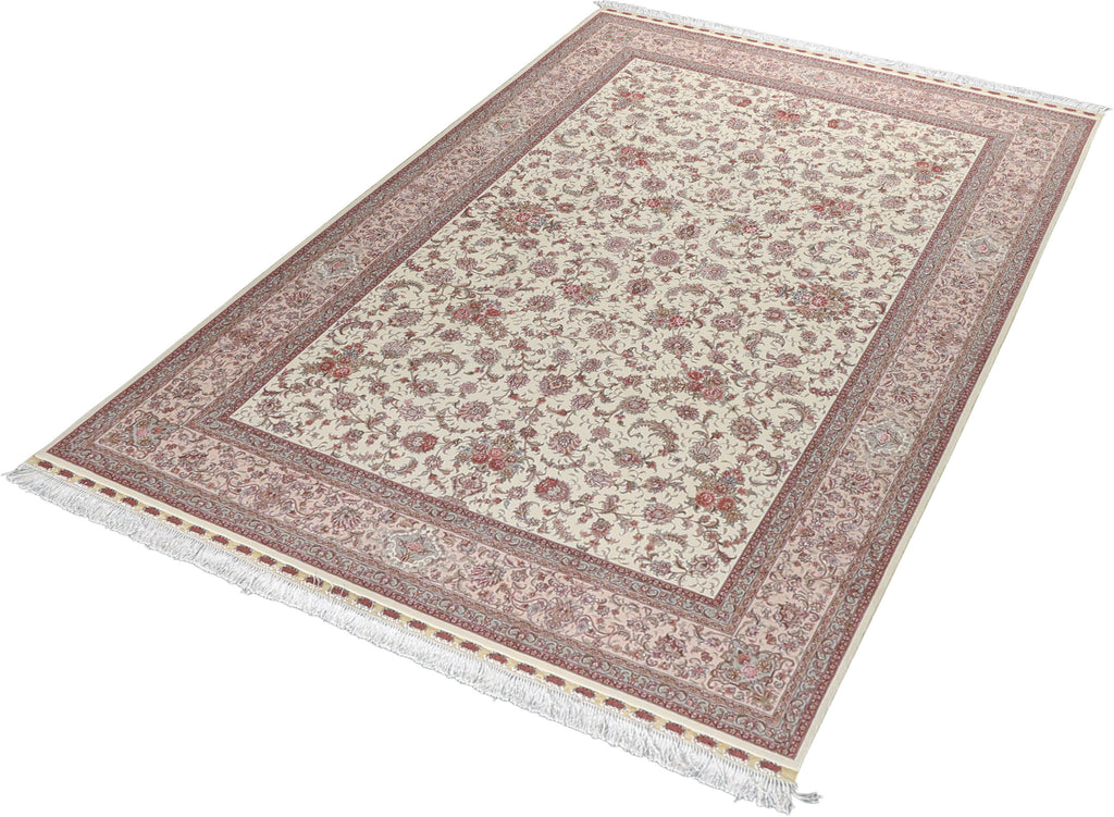 Seda Collection Wool & Silk Hand-Knotted Rug 6'1''x9'1''