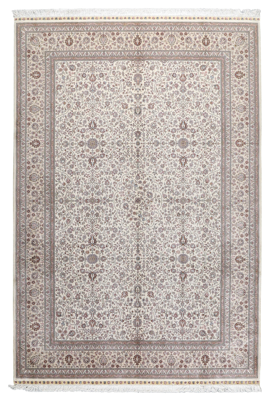 Persian Style Silk Rug 6'8''x10'0''