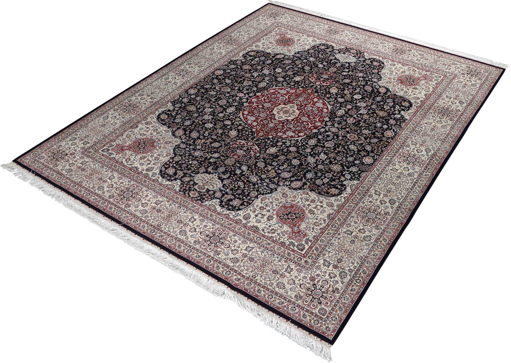 Seda Collection Wool & Silk Hand-Knotted Rug 7'10''x10'0''