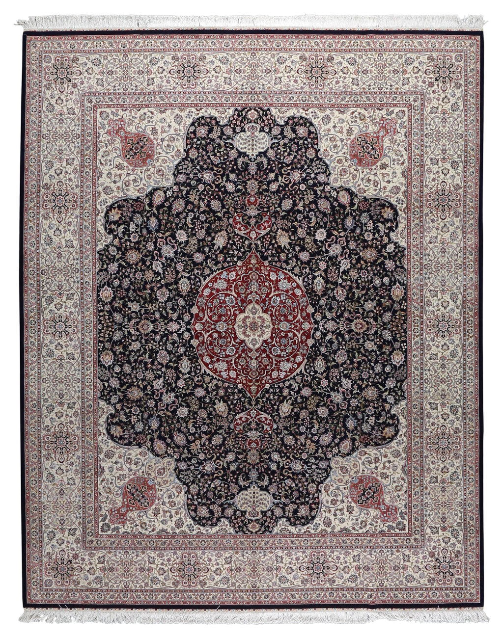 Persian Style Wool/Silk Rug 7'10''x10'0''